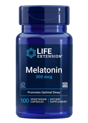 Melatonin Gently promotes sleep, low dose by Life Extension