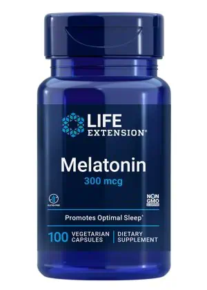 Melatonin Gently promotes sleep, low dose by Life Extension