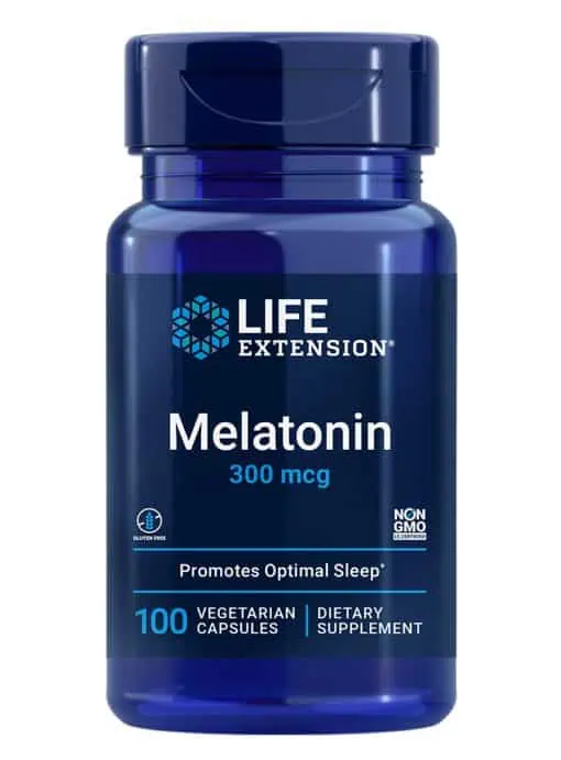 Melatonin Gently promotes sleep, low dose by Life Extension