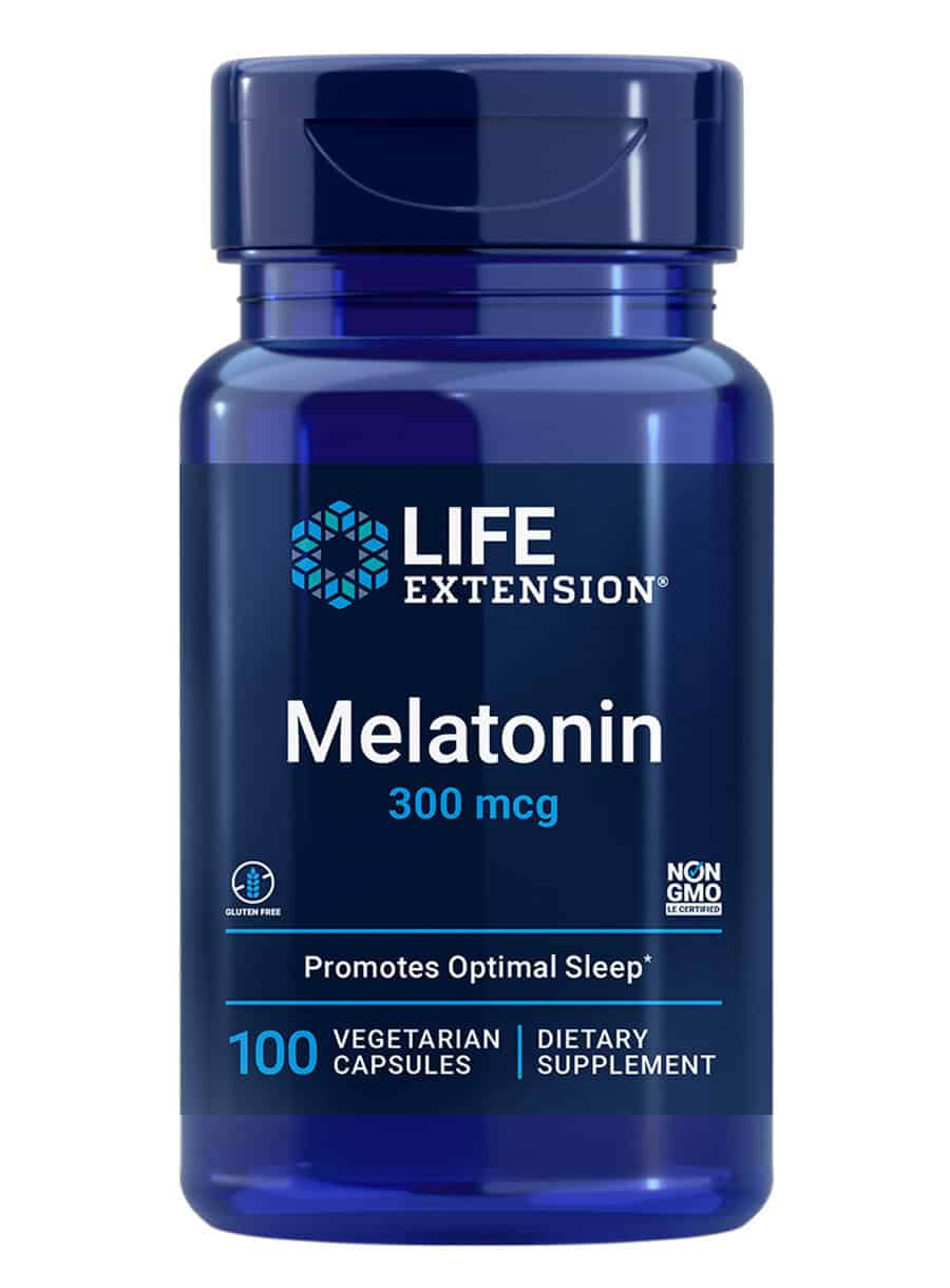 Melatonin Gently promotes sleep, low dose by Life Extension