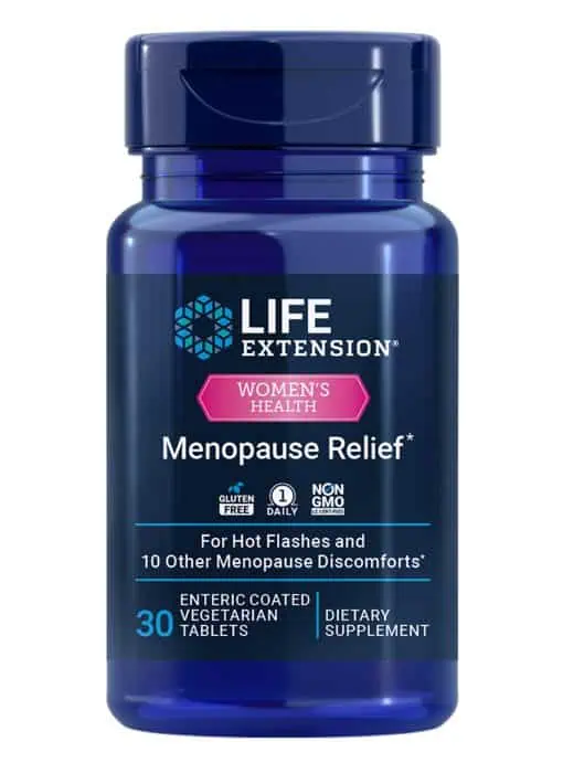 Menopause Relief For comprehensive menopause discomfort relief
