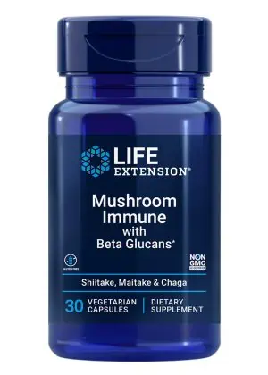 Mushroom Immune with Beta Glucans Promotes a balanced, healthy immune response