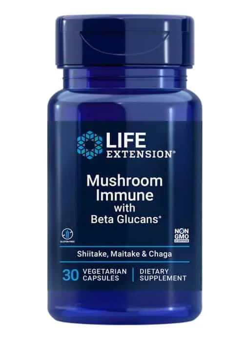 Mushroom Immune with Beta Glucans Promotes a balanced, healthy immune response