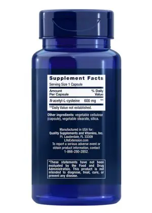 N-Acetyl-L-Cysteine (NAC) Immune support, respiratory support, liver health