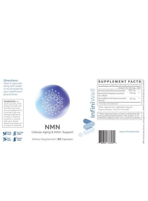 NMN - Healthy Aging Support by InfiniWell