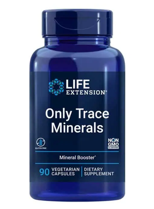 Only Trace Minerals A daily dose of zinc, chromium, boron & more