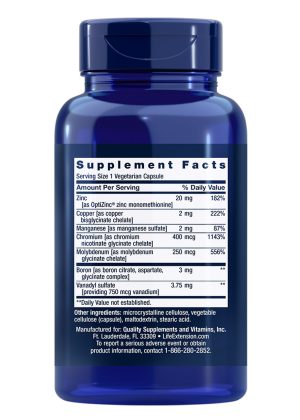 Only Trace Minerals A daily dose of zinc, chromium, boron & more