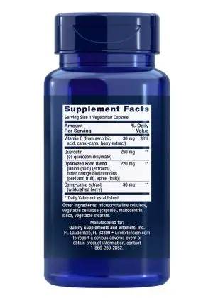 Optimized Quercetin Cholesterol & blood pressure health support, antioxidant support