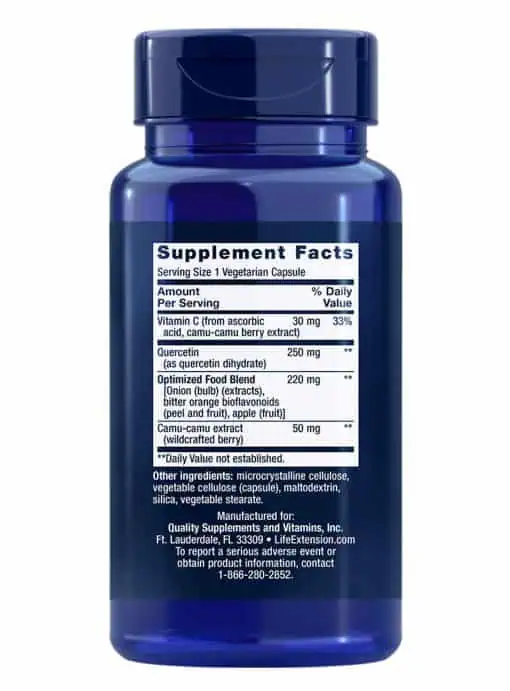 Optimized Quercetin Cholesterol & blood pressure health support, antioxidant support