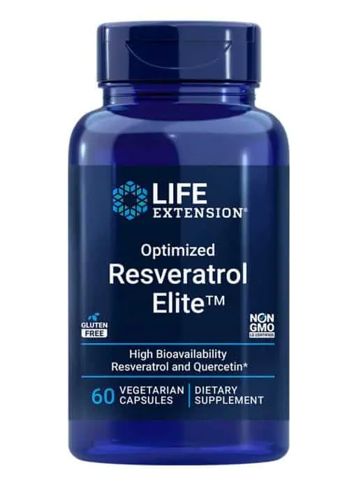 Optimized Resveratrol Elite Healthy aging, oxidative stress, heart & brain, absorbable formula