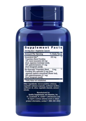 Optimized Resveratrol Elite Healthy aging, oxidative stress, heart & brain, absorbable formula