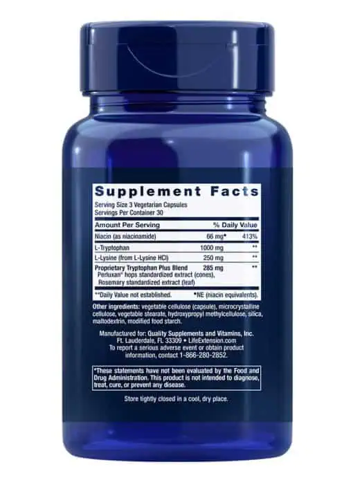 Optimized Tryptophan Plus Support for healthy sleep, mood, stress response & satiety