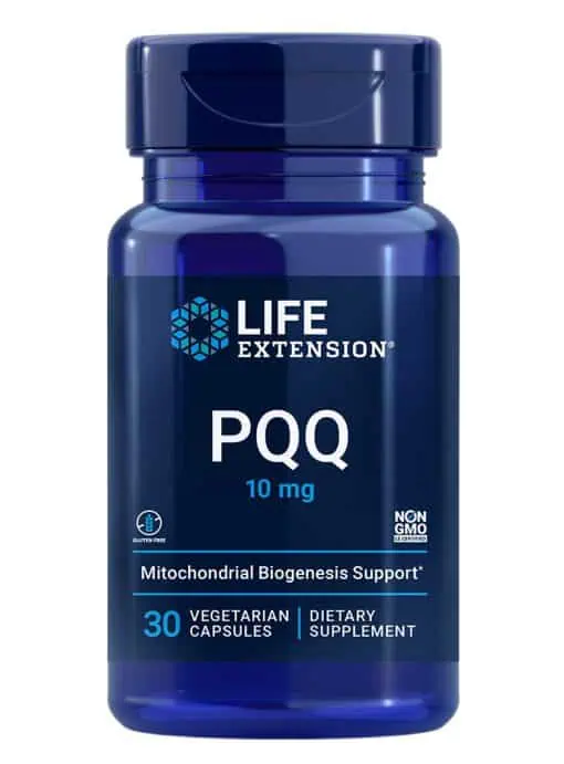 PQQ Pyrroloquinoline Quinone Promotes the growth of new cellular mitochondria