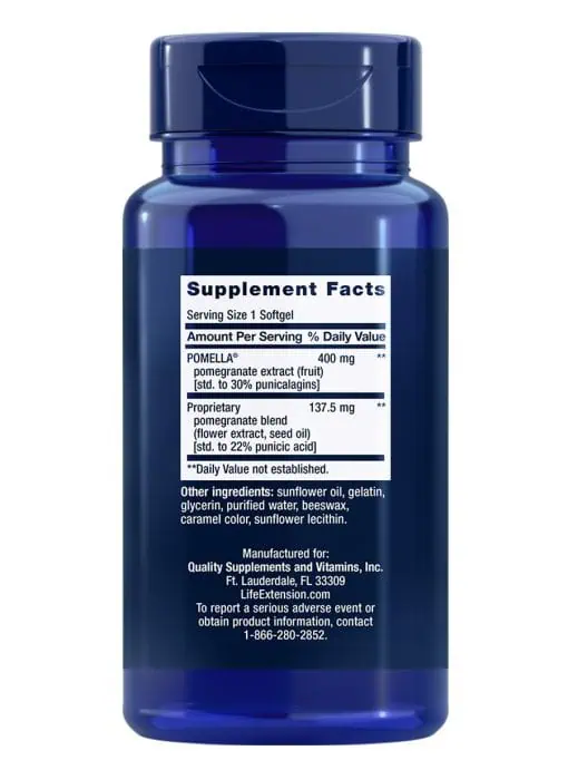 Pomegranate Complete Cardiovascular health, antioxidant support, superfood supplement