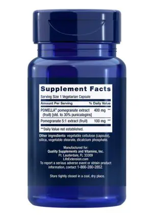 Pomegranate Fruit Extract Pomegranate polyphenols by Life Extension