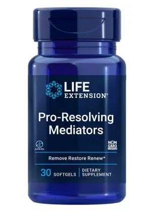 Pro-Resolving Mediators by Life Extension