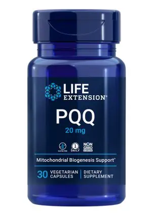 PQQ - Pyrroloquinoline Quinone Promotes cellular energy and mitochondrial function