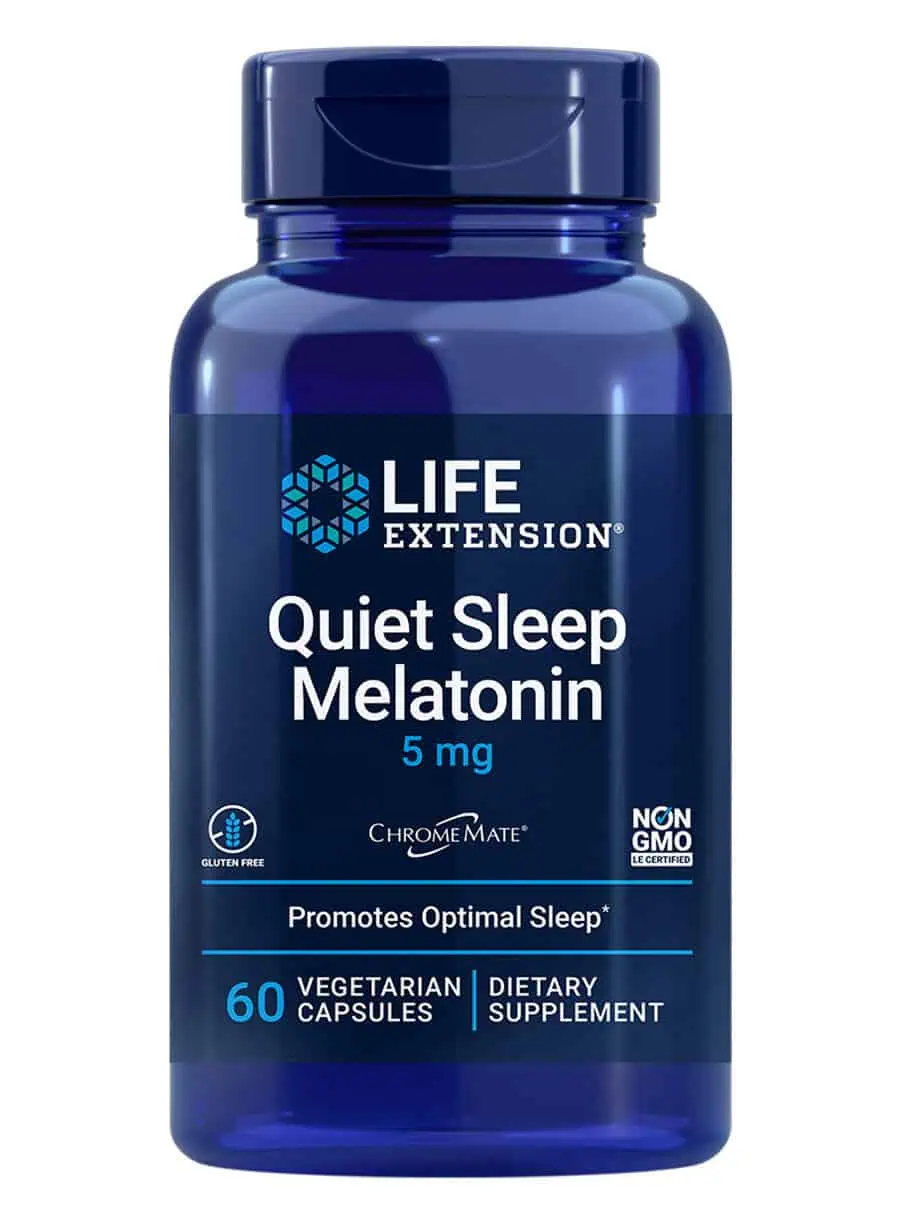 Quiet Sleep Melatonin Powerful sleep support, immune health, fights oxidative stress by Life Extension