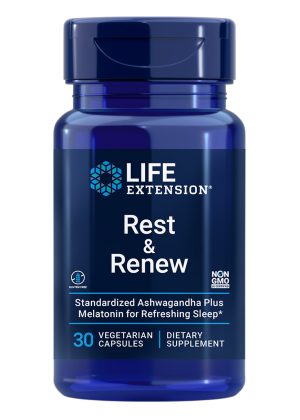 Rest & Renew For a refreshing & restorative night's sleep by Life Extension