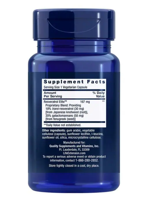 Resveratrol Elite™ Healthy aging, oxidative stress, absorbable formula
