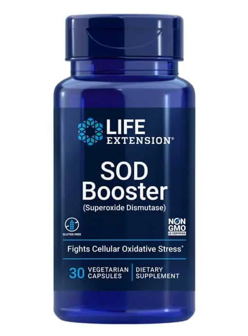 SOD Booster (Superoxide Dismutase)Helps protect cells from cellular stress