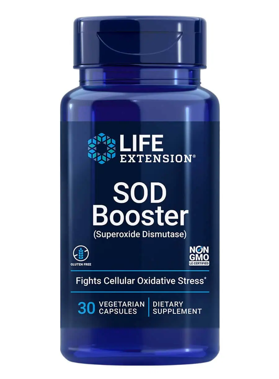 SOD Booster (Superoxide Dismutase)Helps protect cells from cellular stress