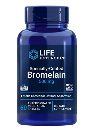 Specially-Coated Bromelain Promotes joint health, comfort & more