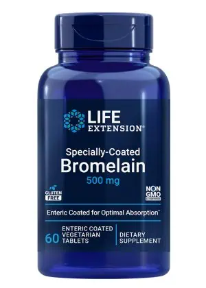 Specially-Coated Bromelain Promotes joint health, comfort & more