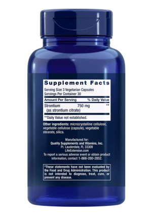 Strontium Caps Trace mineral for advanced bone health support