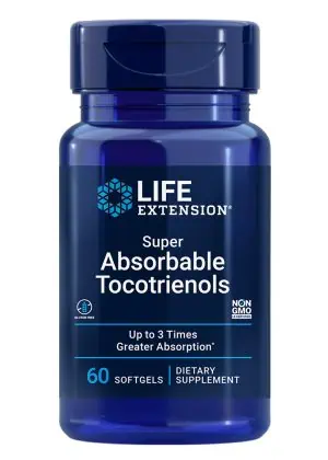 Super Absorbable Tocotrienols Support healthy hair growth, brain function & more.
