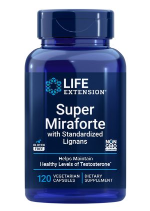 Super Miraforte with Standardized Lignans Focused formula for testosterone benefits