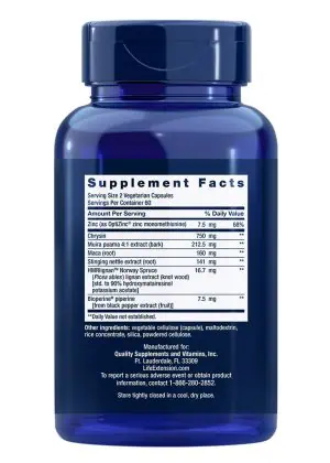 Super Miraforte with Standardized Lignans Focused formula for testosterone benefits