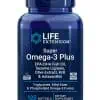 Super Omega-3 Plus EPA/DHA Fish Oil, Sesame Lignans, Olive Extract, Krill & Astaxanthin Heart & brain health, inflammation health support, advanced formula