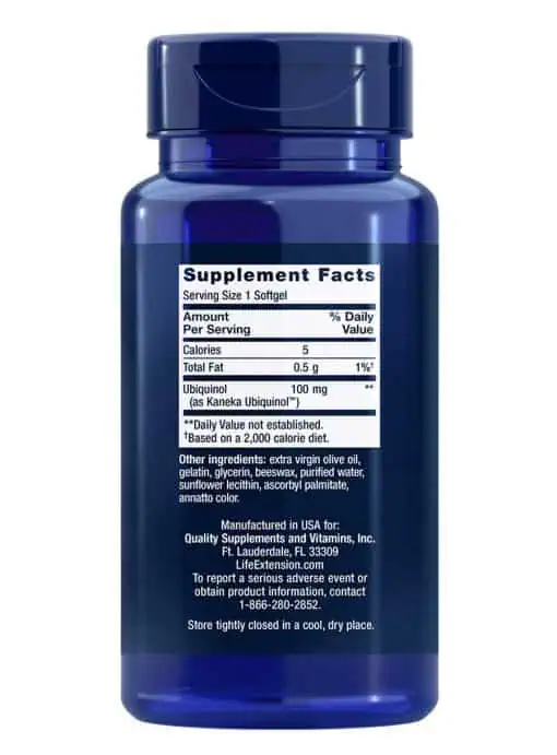 Super Ubiquinol CoQ10 Heart health, cell energy, oxidative stress defense