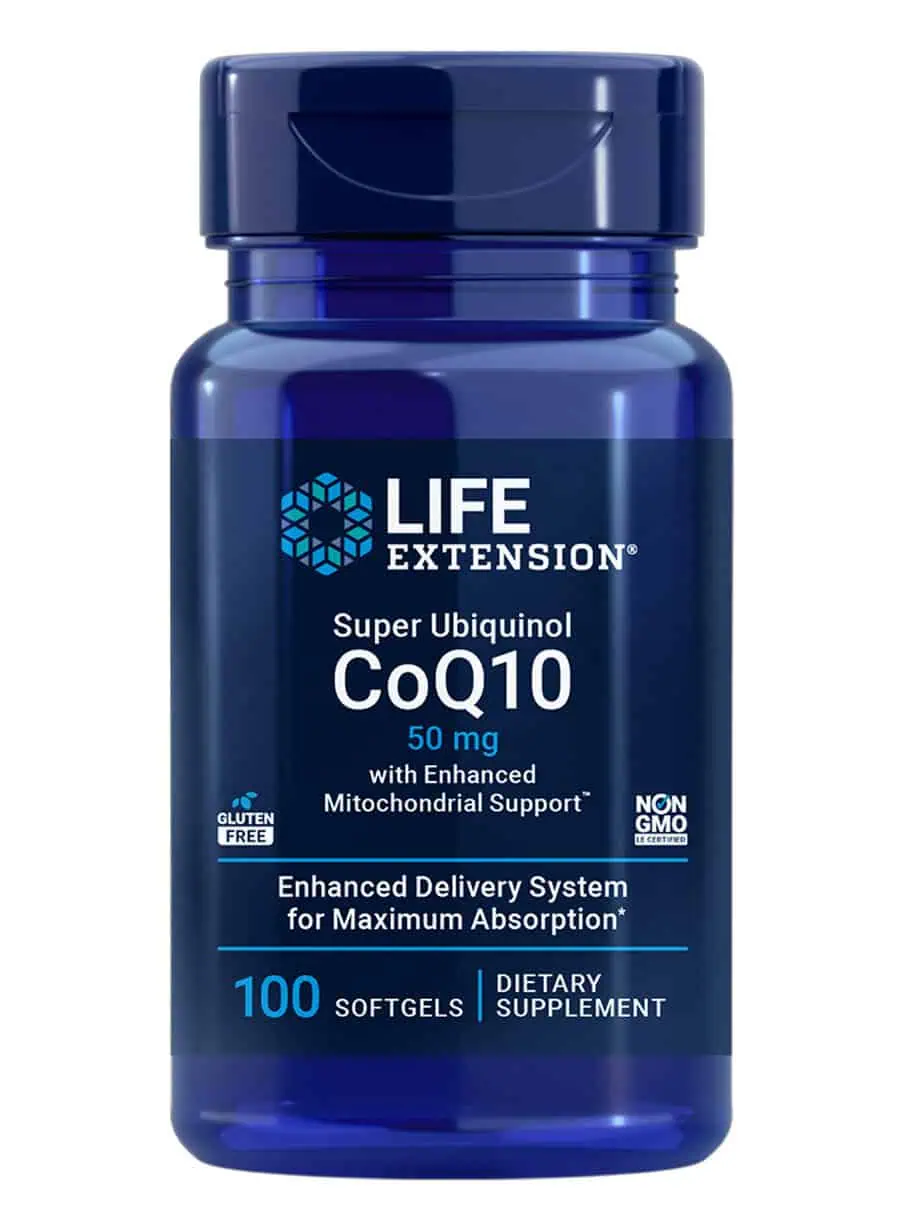 Super Ubiquinol CoQ10 with Enhanced Mitochondrial Support Heart health, general fatigue, bioavailable