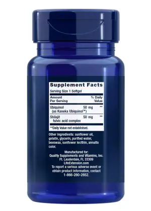 Super Ubiquinol CoQ10 with Enhanced Mitochondrial Support Heart health, general fatigue, bioavailable