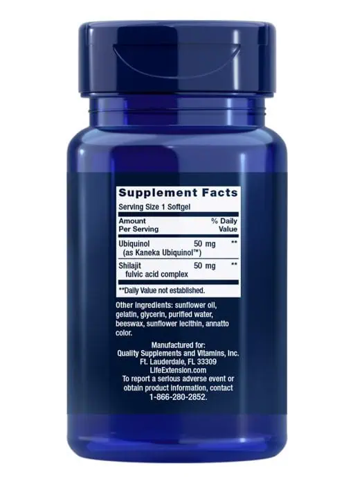Super Ubiquinol CoQ10 with Enhanced Mitochondrial Support Heart health, general fatigue, bioavailable