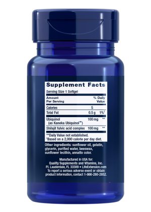 Super Ubiquinol CoQ10 with Enhanced Mitochondrial Support by Life Extension
