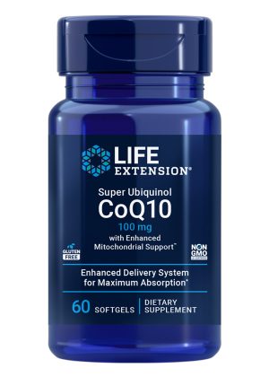 Super Ubiquinol CoQ10 with Enhanced Mitochondrial Support by Life Extension