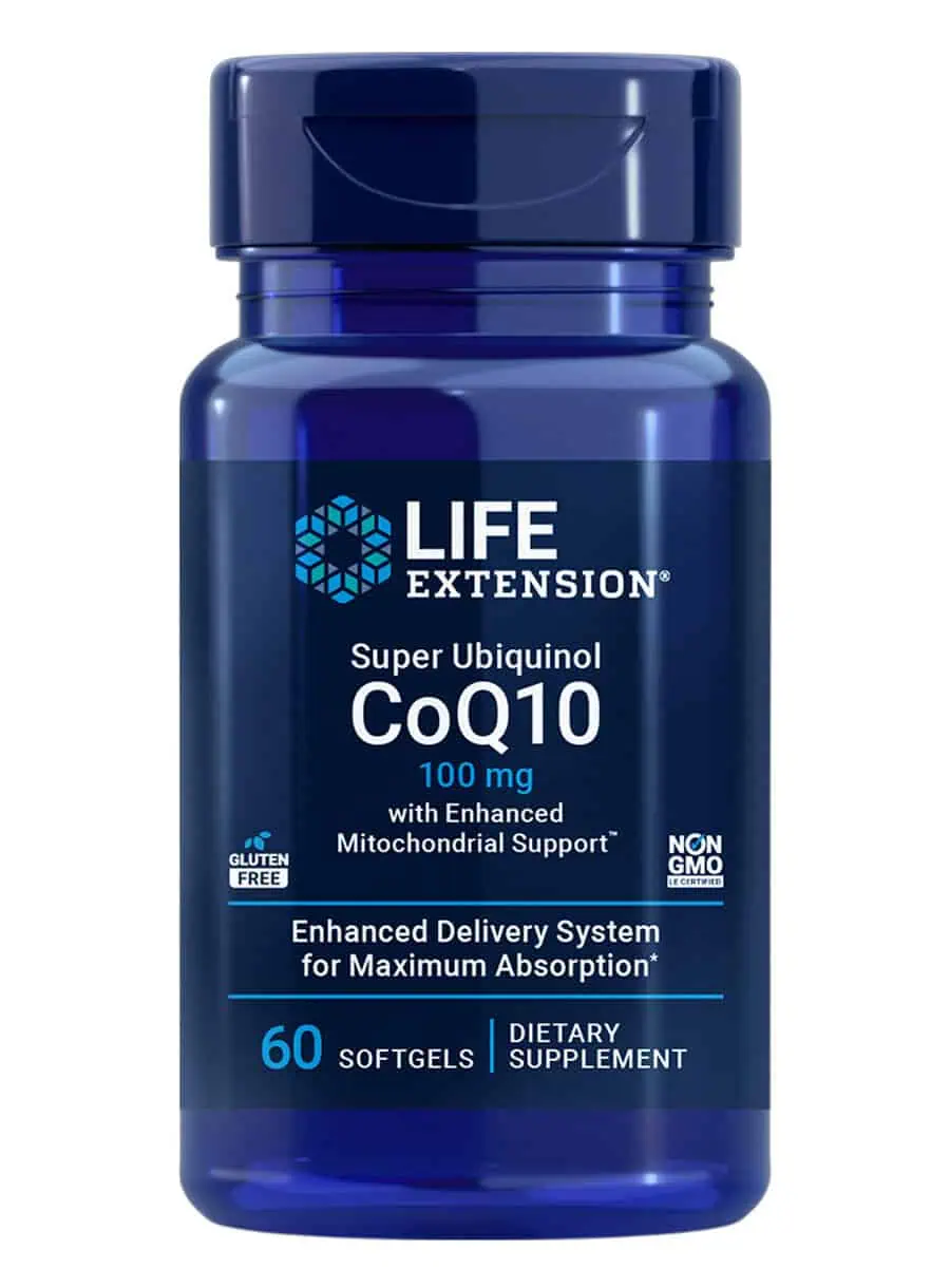 Super Ubiquinol CoQ10 with Enhanced Mitochondrial Support by Life Extension