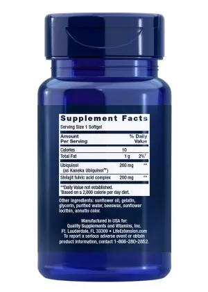 Super Ubiquinol CoQ10 with Enhanced Mitochondrial Support Heart health, general fatigue, bioavailable, strong dose