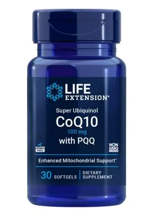 Super Ubiquinol CoQ10 with PQQ Heart health, general fatigue, bioavailable, advanced formula
