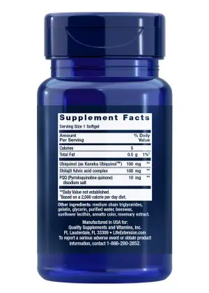Super Ubiquinol CoQ10 with PQQ Heart health, general fatigue, bioavailable, advanced formula