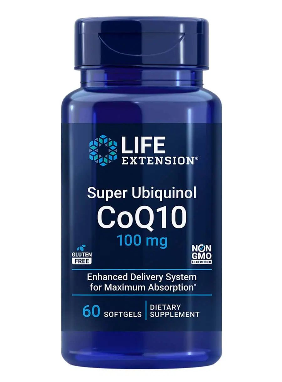 Super Ubiquinol CoQ10 Heart health, cell energy, oxidative stress defense