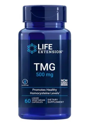 TMG Encourages healthy homocysteine levels