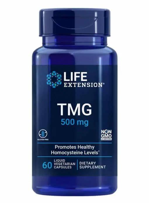 TMG Encourages healthy homocysteine levels