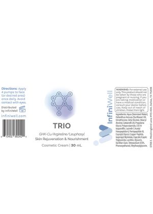 TRIO- Cosmetic for Skin Radiance and Visible Wrinkle Reduction by InfiniWell