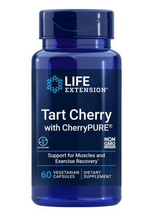Tart Cherry with CherryPURE Promotes rapid muscle recovery after exercise