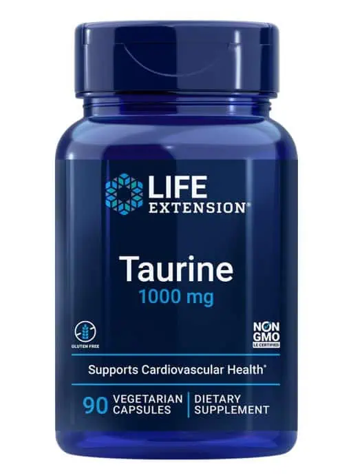 Taurine Heart & brain health, exercise performance