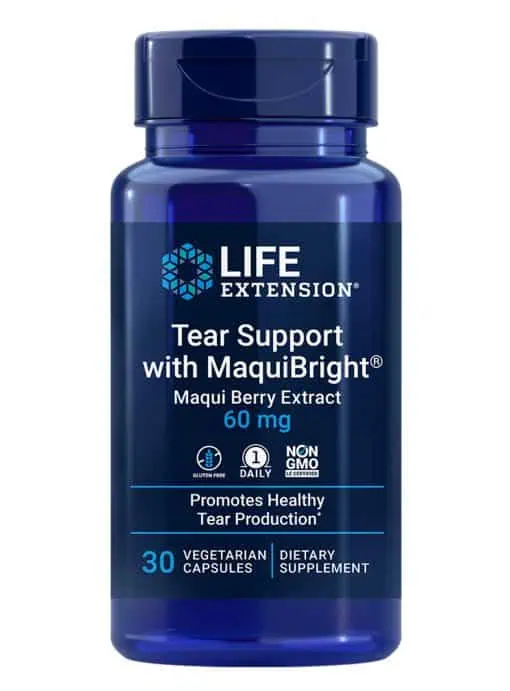 Tear Support with MaquiBright Maqui Berry Extract Promote tear production from withi